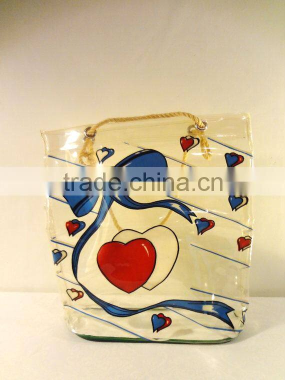 90s Kawaii Clear PVC Purse
