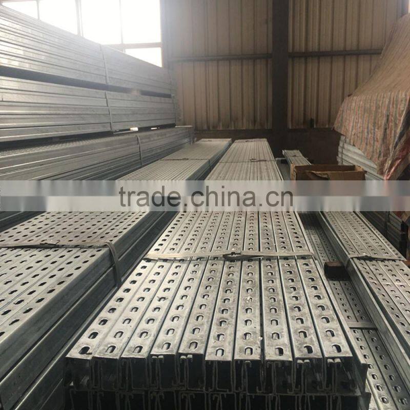 galvanized strut channel,channel c channel profile