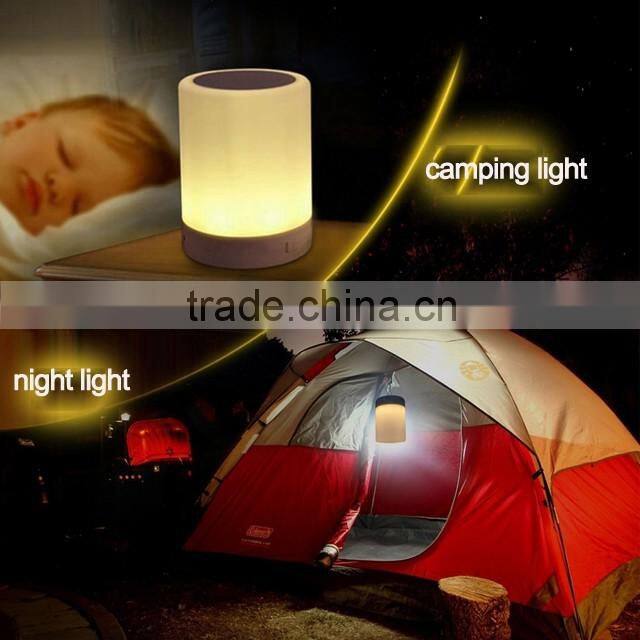 Outdoor Smart Lamp Music Mini Bluetooth Bowl Shape Portable Mini Speaker