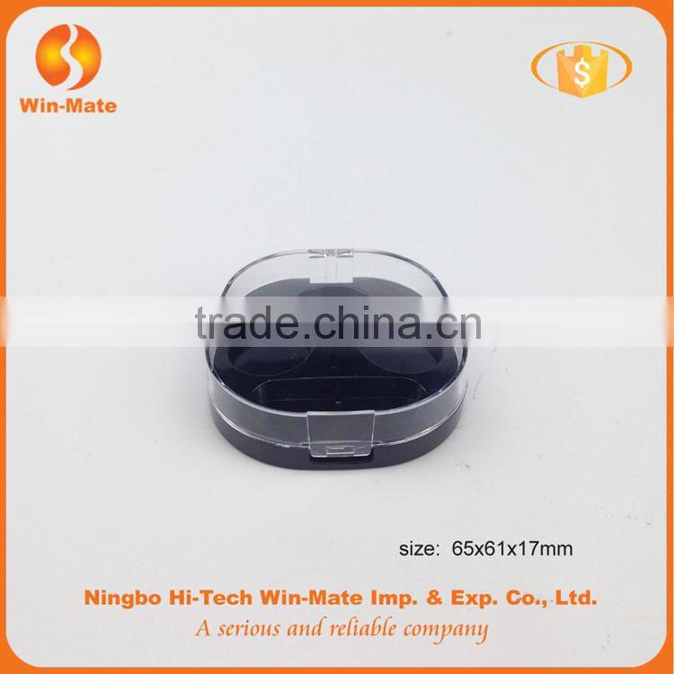 China supplier empty eyeshadow box cosmetic packaging wholesale