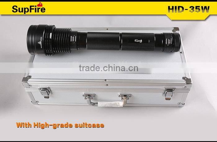 2014 Best Selling Rechargeable 35w High Power 4500lm HID Flashlight/ Torch with CE