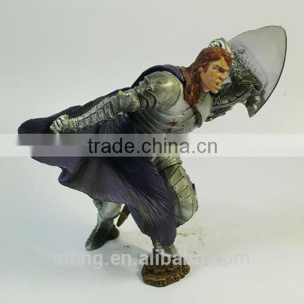 Hot selling anime character toy figure/plastic game character action figure