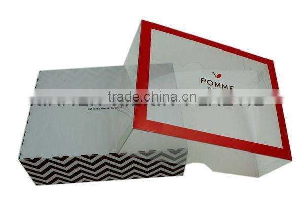 custom design cheap cupcake custom logo clear pet plastic box with factory price