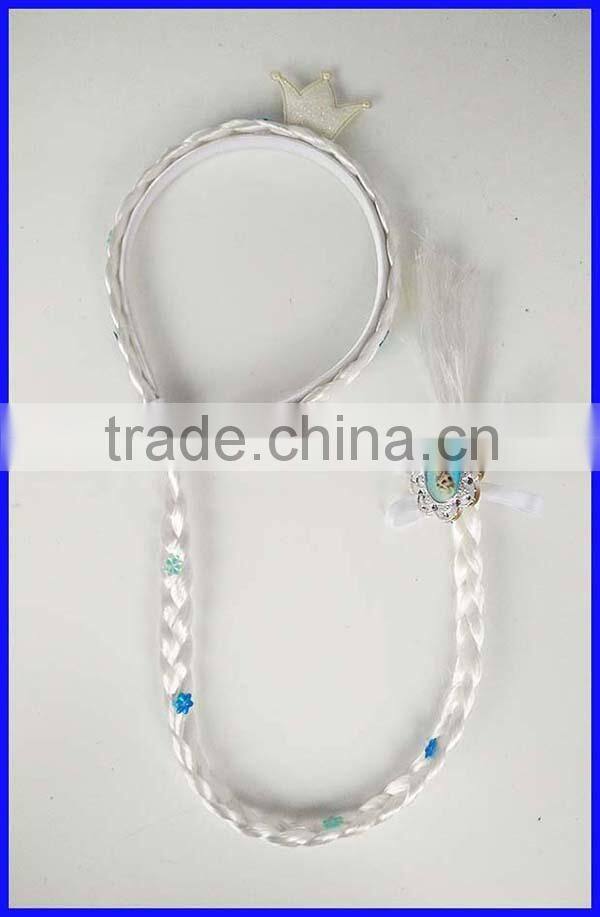 2015 new fashion princess Elsa Anna frozen hair wig