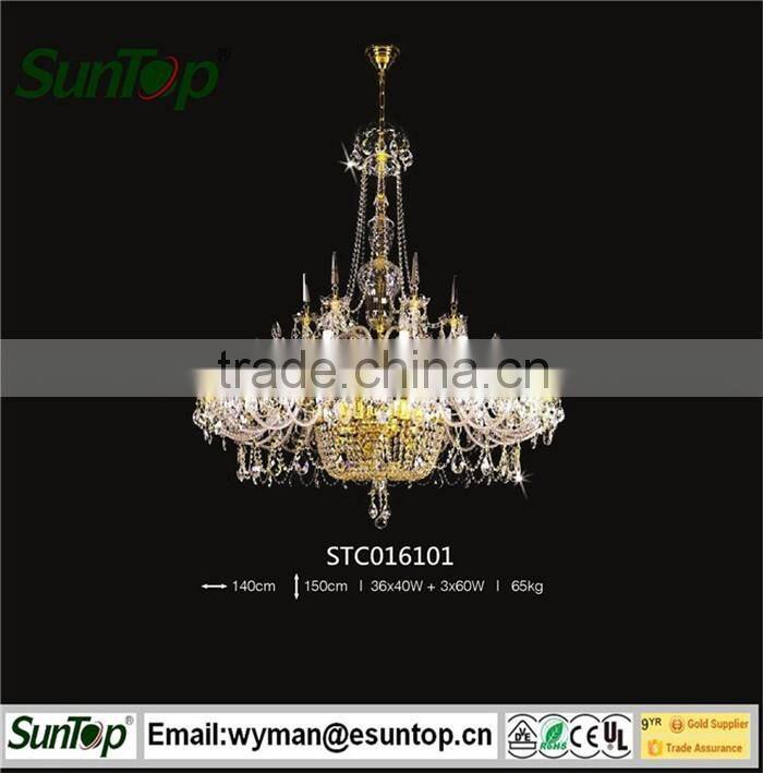 2016 best-selling crystal chandelier pendant has CE/Rohs/UL/SAA