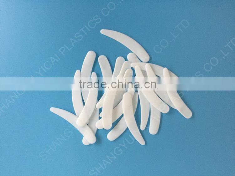 plastic cosmetic use scraper, cosmetic spatula, mini plastic spatula