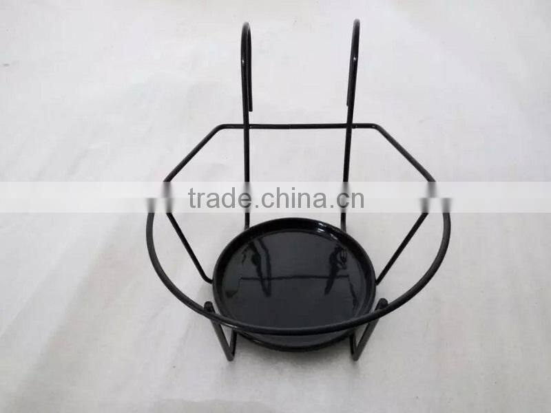 iron powder coating flower pot rack
