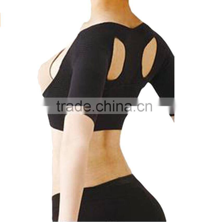 Women's Shapewear Tops Wear Your Own Bra Short Sleeve Slim Crop Top Shaper
