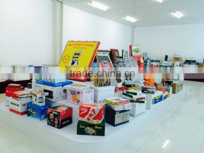 2016 Popular High Quality Custom Kraft Paper Pizza Box