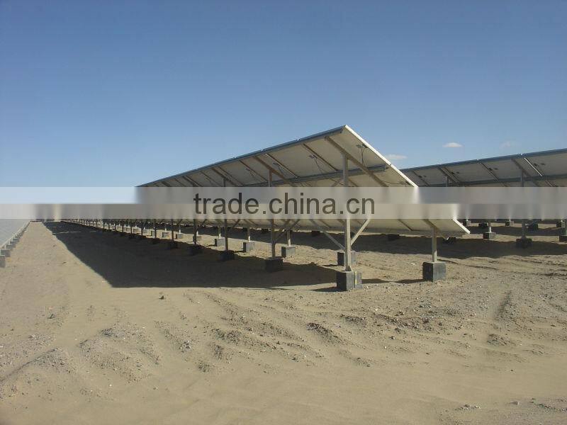 hot dip galvanizing ground pv solar mounting structure China solar mounting brackets