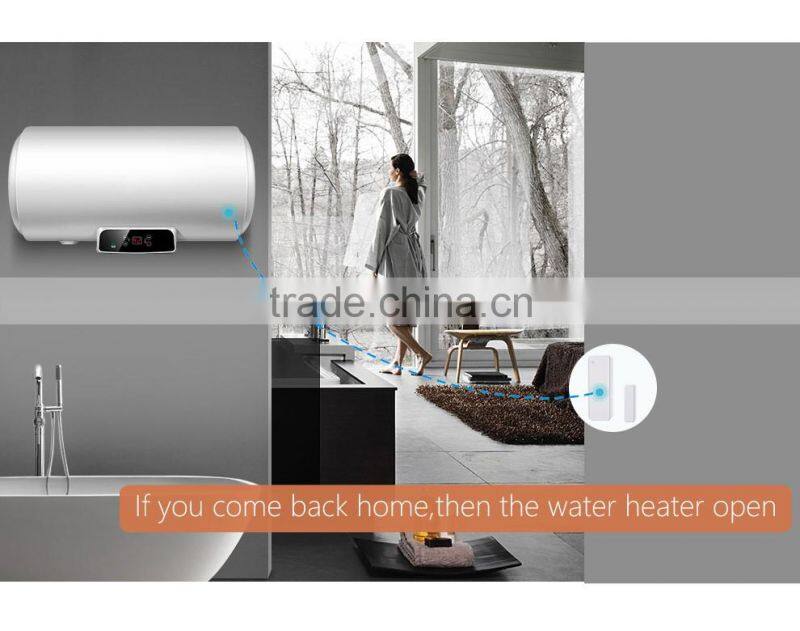 With SOS button on panel two way intercom wireless wifi gsm alarm system control home applications home automation alarm system