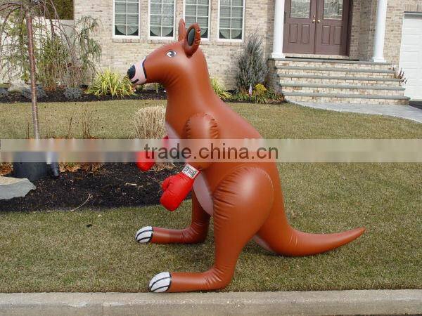Inflatable huge kangaroo/realistic animal/air filled huge animal