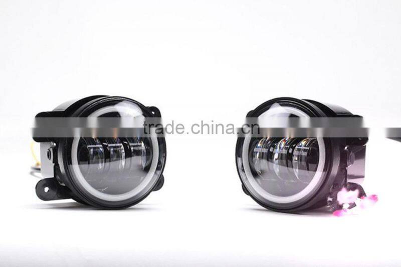 4 inch led fog light /Driving Auxiliary headLamp with DRL t for Jee-p Wrangle-r Dodge Magnum Journey Chrysler 300 PT Cruiser