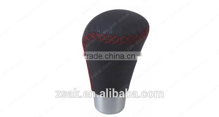 OEM real carbon fiber knobs leather gear shift knobs for car accessories