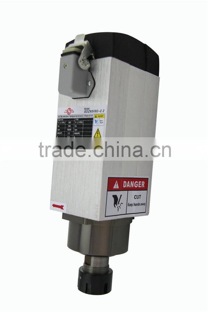 GDZ93x82-2.2(380V) Toauto 2.2 kw spindle motor for cnc machine