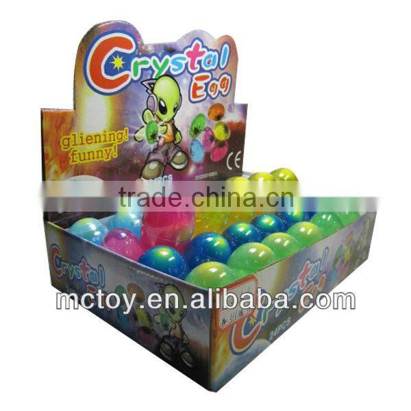 Factory supplier wholesale crystal crystal gift crystal toy crystal slime toys crystal egg