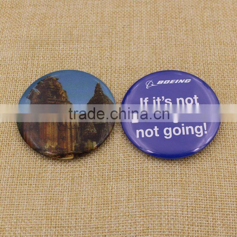 Wholesale cheap custom logo pin button