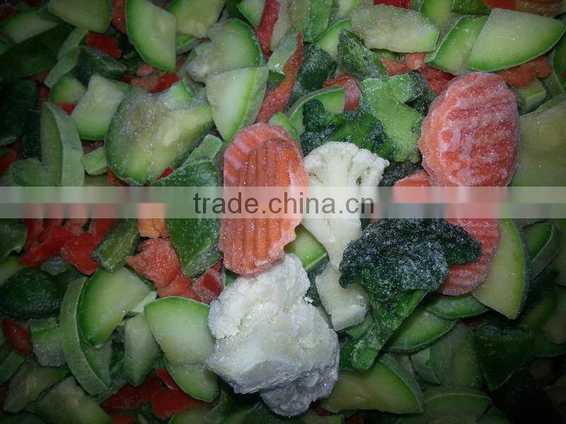 Frozen IQF vegetables and IQF frozen fruits