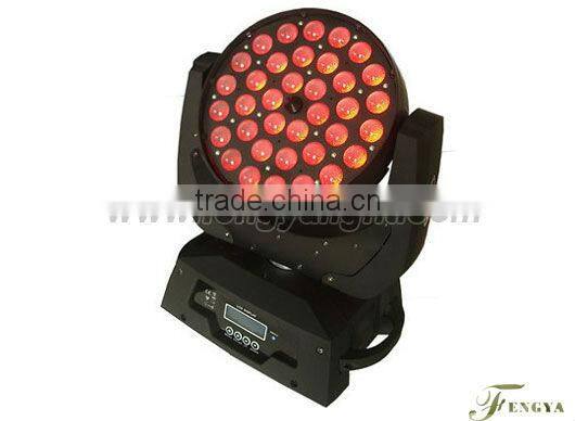 36x15w RGBWA UV 6 IN 1 zoom LED moving head stage light