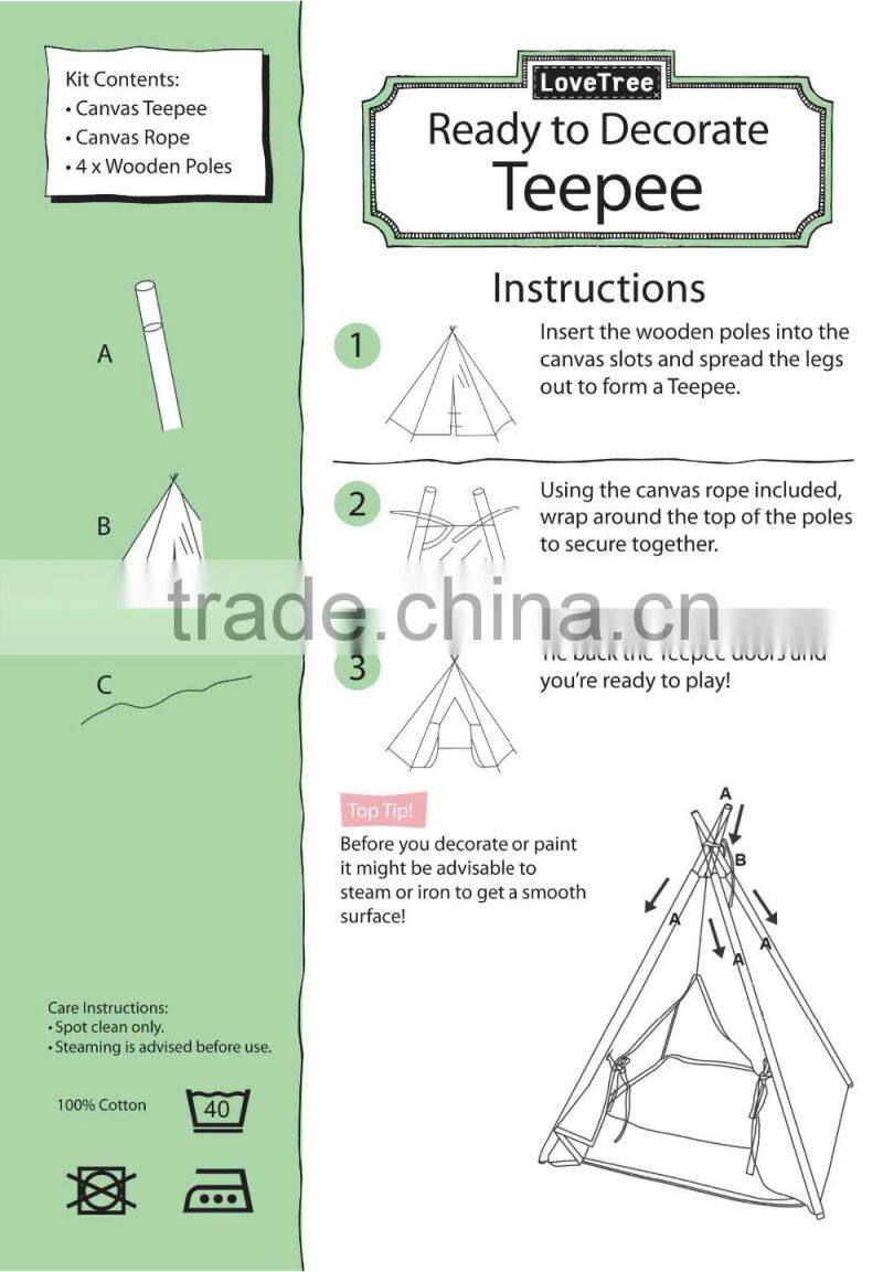 Babymatee NEW DESIGN 2016 Children Playing House POLYSTER KIDS PLAYING HOUSE TENT