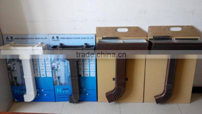 Hot Sale Factory Cheap PVC Rain Gutter-90Deg Downspout Diverter