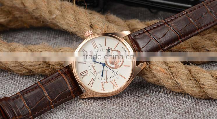 CHAXIGO brand watch factory best selling products wristwatches cheap genuine leather wrist watches