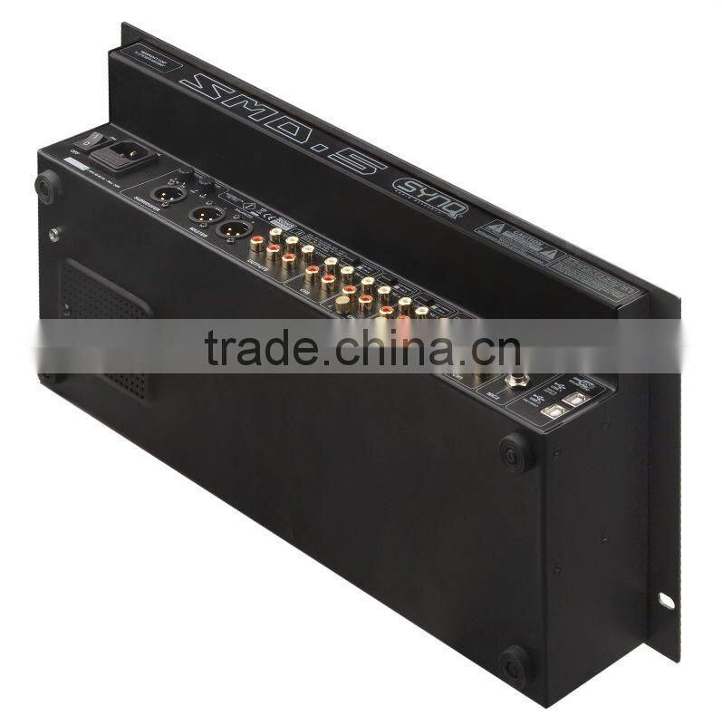 Professional dj audio mixer