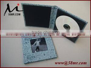 2015 Faux Leather DVD CD Box Holder Album,Black 3PS