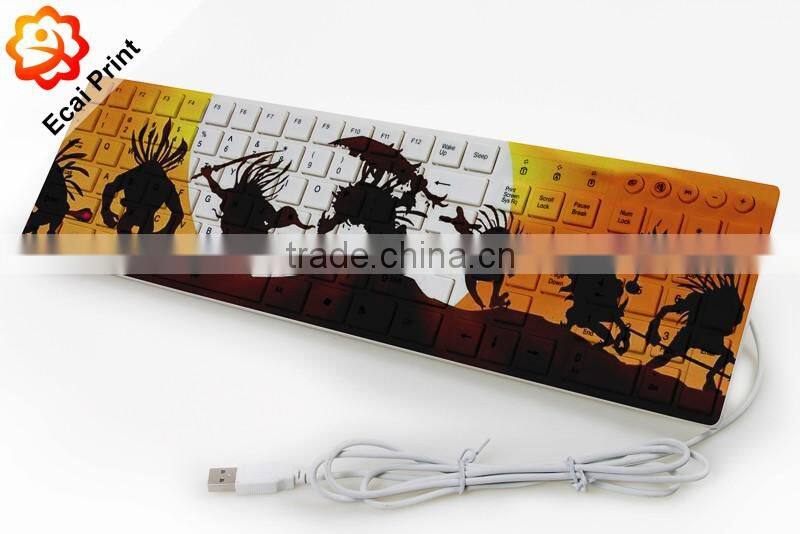 Good looking printable custom made digital printing keyboard and mouse