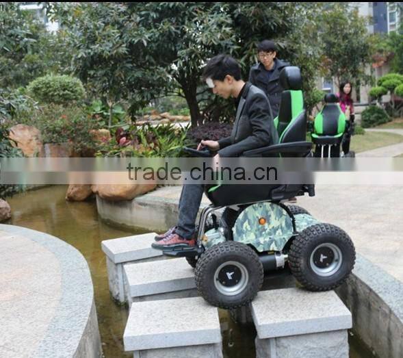 climbing stairs lightweight folding power electric motorized wheelchair RH-EW-01
