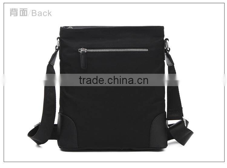 high quality casual canvas shoulder bag,canvas and leather messenger bag,casual messenger bag