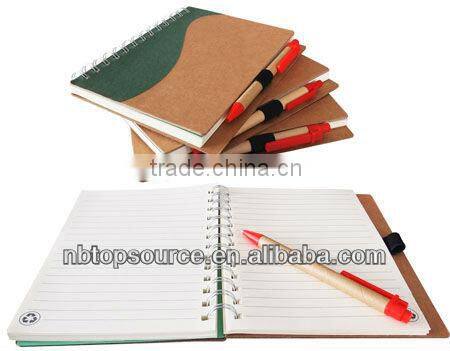Promotion Recycled Mini Notepad With Pen