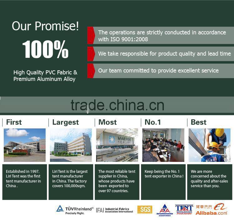 Two Story Castle Tent Tower Structure For VIP Gallery UK