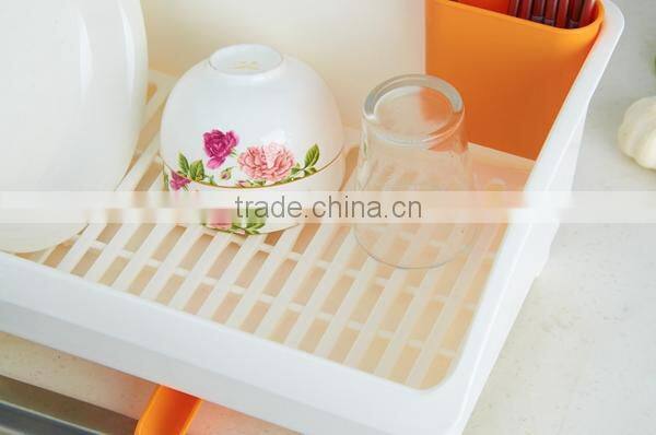 kitchen bow chopstickl and plate storage basket with cover ,plastic kitchen basket,vegetable storage basket