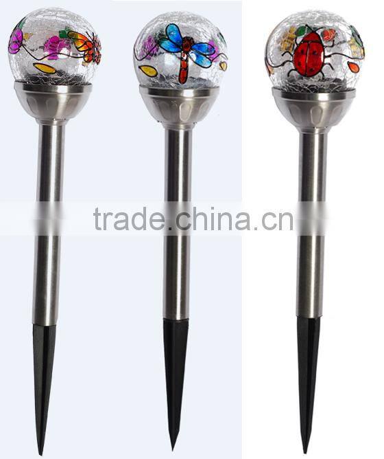 Plastic Solar House Number Stake