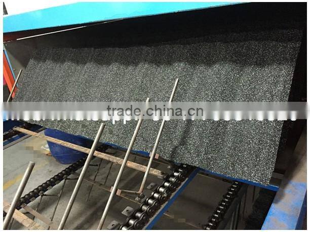 1340mm*420mm Stone Coated Roofing Tile , Kenya Stone Coated Metal Roofing Tile