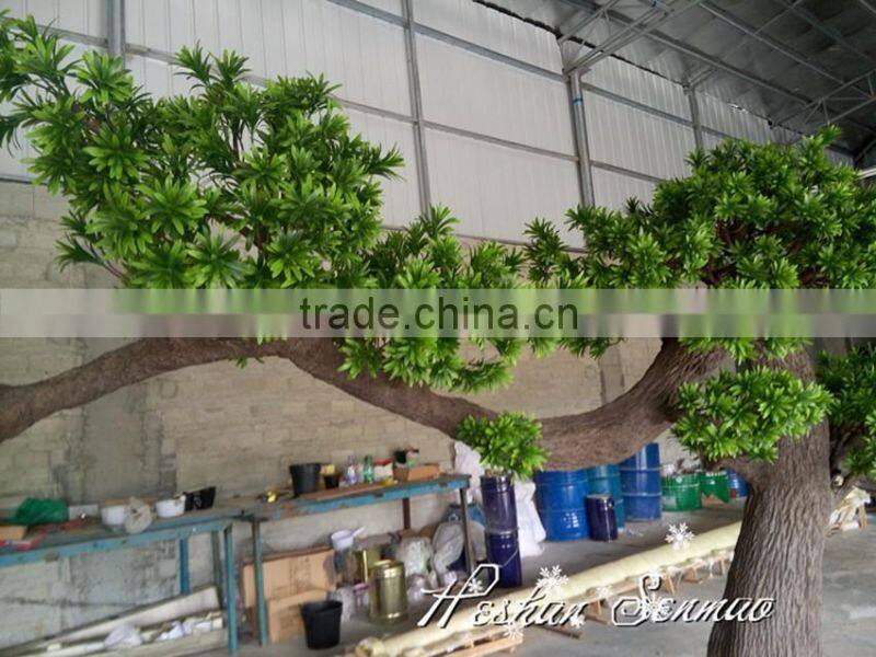 large size factory direct sale decorative artificial welcome pine tree for garden landscaping
