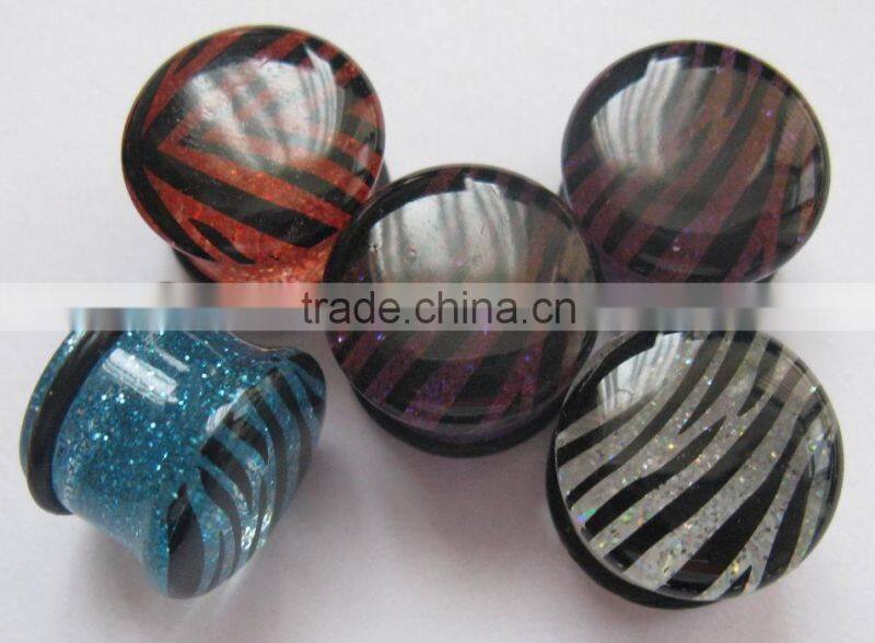 2015! most popular body jewelry uv plugs