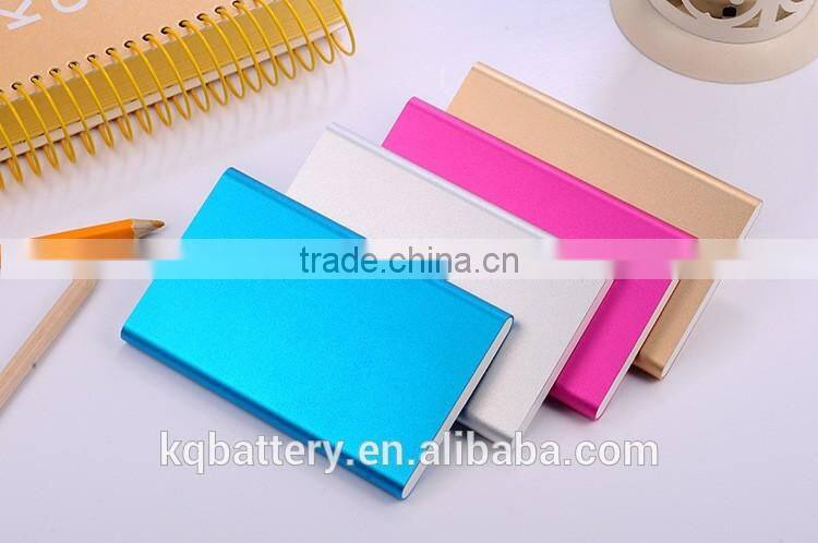 high quality disposable power bank 5000mah for iphone charger