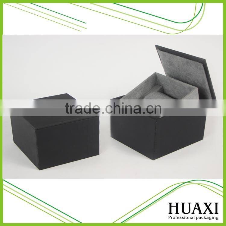Personalized custom Luxury Single Wood Watch Boxes