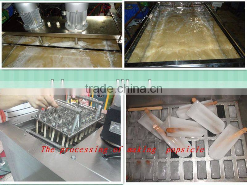 Factory supply popsicle making machine ice-lolly machine (CE Approve)