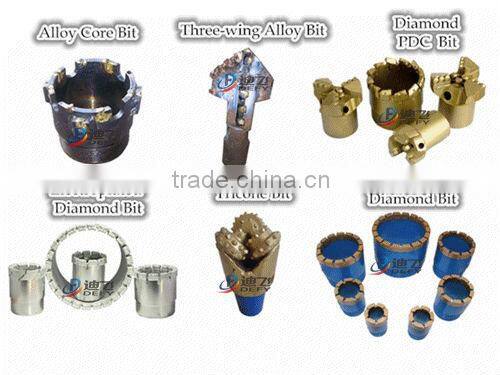 Hydraulic type 200m well drilling machine trailer mounted