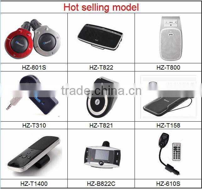 bluetooth car kit steering wheel control/bluetooth car mp3 player