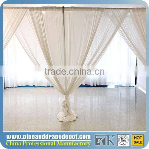 Allstar Elegant Telescopic beautiful pipe drape system wedding curtain backdrops