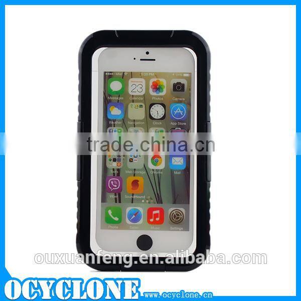 Silicone+PC cellphone case for iphone6 mobile phone