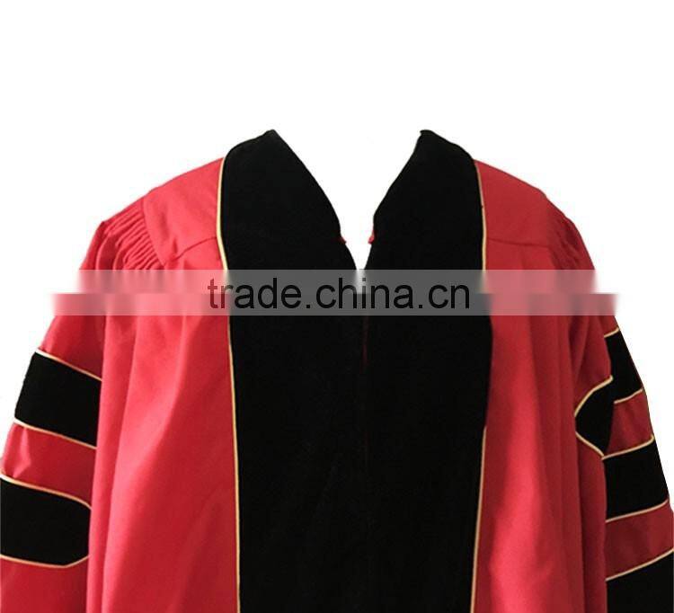 Wholesale Style -B Hot Sell PHD Graduation Gown