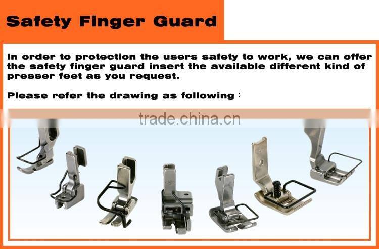 Industrial Sewing Machine Parts Sewing Accessories Teflon Needle Feed Feet (Zipper) Single Needle CF58N-NF-8mm Presser Feet