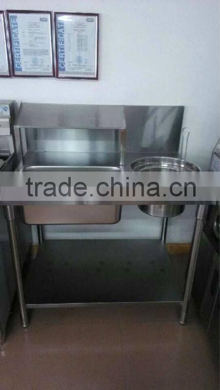 fast food equipment wrapping powder table for sale
