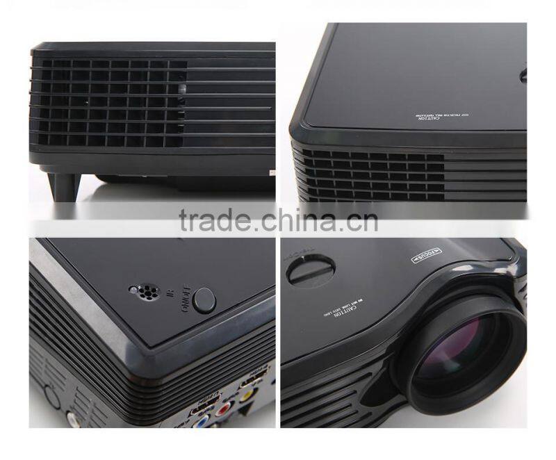 Native VGA (800*480 Pixels) led projector 2000 lumens LED Projector