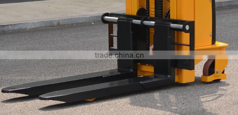 Semi-electric hydraulic stacker-- Semi-power forklift stacker-- Electrical lifting and muanl push ---SPN15 series